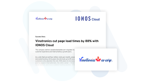 Success story snippet featuring Vinotronics