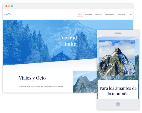 MyWebsite Now Template Travel