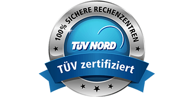 TÜV zertifizierte Rechenzentren bei 1&1