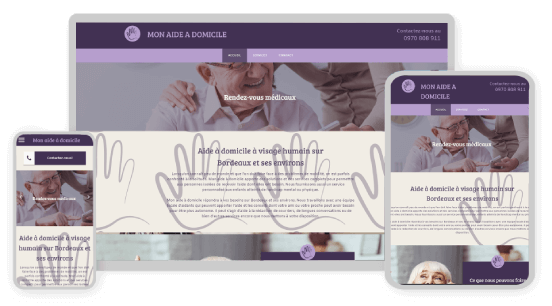 Website design service example sante