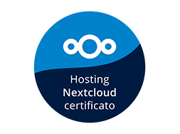 Logo Badge of Certified Nextcloud Hosting