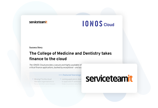 Success story snippet featuring serviceteamit