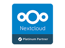 Nextcloud Platinum Partner logo badge