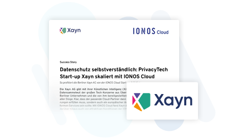 IONOS Cloud Success Story Xayn AG