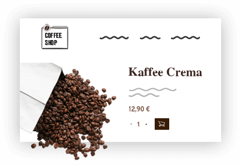 E-Commerce shop website