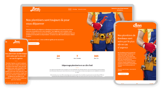 Website design service example services